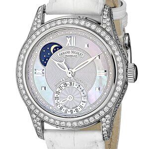 Armand Nicolet Women's 9151V-AN-P915BC8 M03 Classic Automatic Moonphase Watch